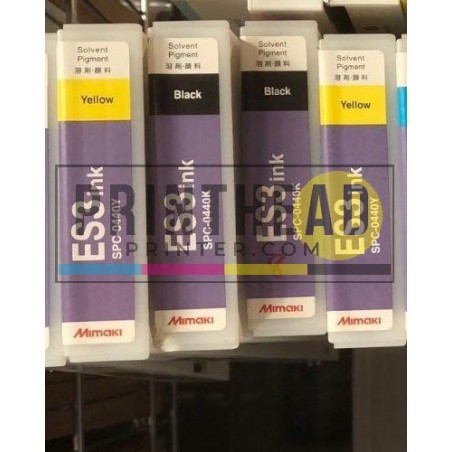 Genuine Mimaki ES3 Solvent Ink Cartridge 440ml Yellow