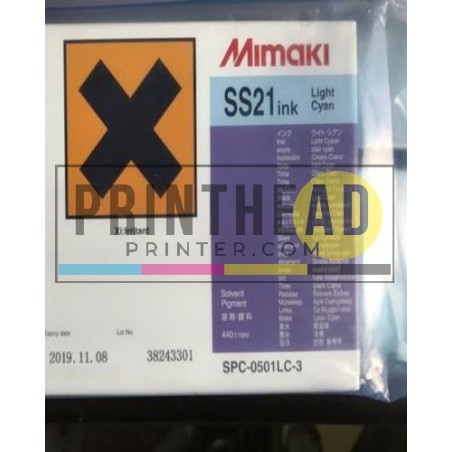 Genuine Mimaki SS21 Solvent Ink Cartridge 440ml Light Cyan