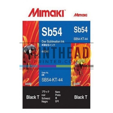 Mimaki SB54 Dye Sublimation Ink Cartridge 440ml Black
