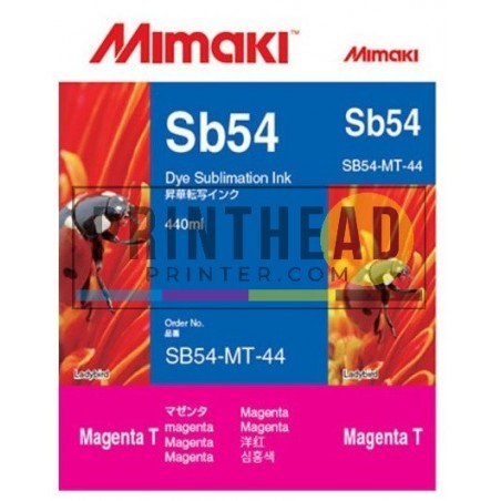 Mimaki SB54 Dye Sublimation Ink Cartridge 440ml Magenta
