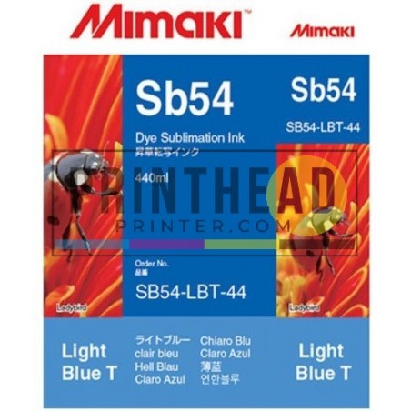 Mimaki SB54 Dye Sublimation Ink Cartridge 440ml Light Blue