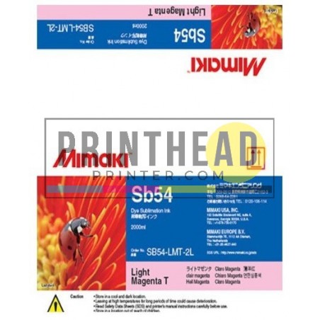 Mimaki Ink SB54 Dye Sublimation Pack 2L Light Magenta T