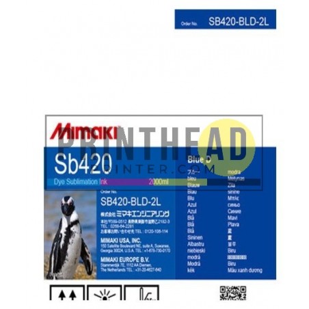 Mimaki Ink Pack SB420 2000ml Blue D